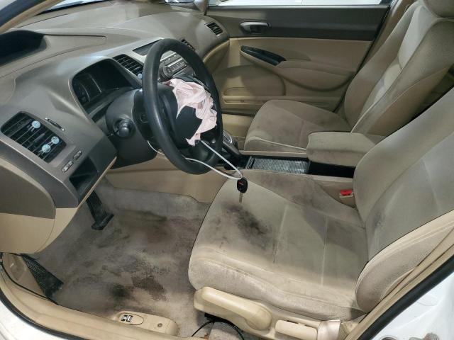 1HGFA16526L072472 - 2006 HONDA CIVIC LX Weiß Foto 7
