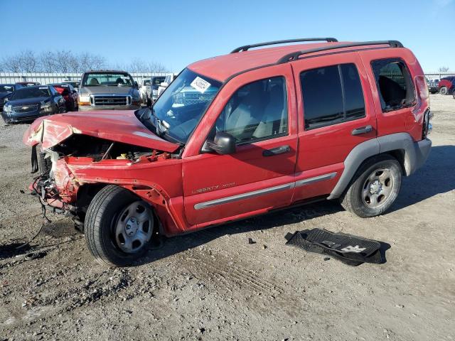 2002 JEEP LIBERTY SPORT, 