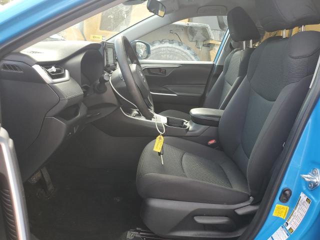 4T3MWRFV1MU024235 - 2021 TOYOTA RAV4 LE BLUE photo 7