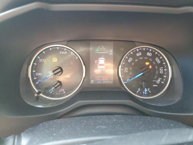 4T3MWRFV1MU024235 - 2021 TOYOTA RAV4 LE BLUE photo 9