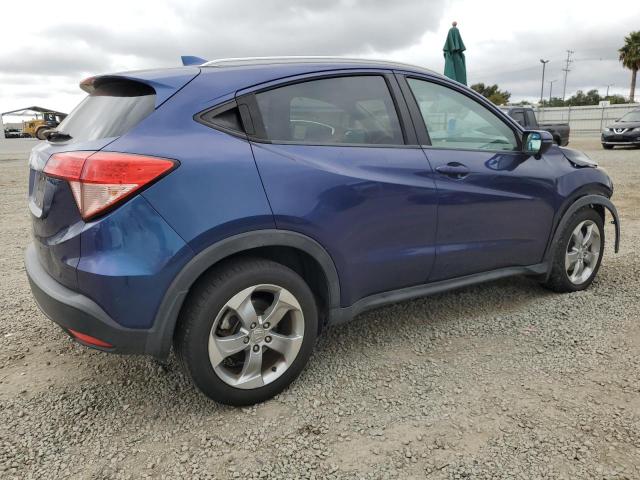 3CZRU5H79HM713282 - 2017 HONDA HR-V EXL BLUE photo 3