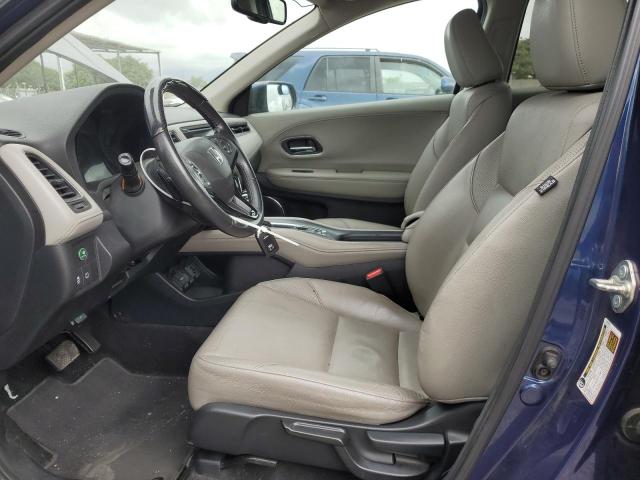 3CZRU5H79HM713282 - 2017 HONDA HR-V EXL BLUE photo 7