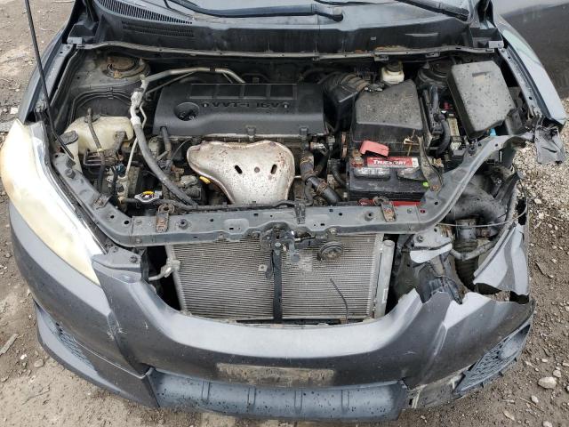 2T1KE40E29C018936 - 2009 TOYOTA COROLLA MA S GRAY photo 11