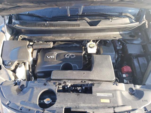 5N1DL0MMXHC525093 - 2017 INFINITI QX60 GRAY photo 12