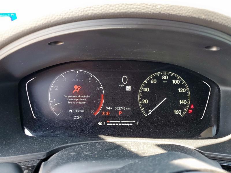 2HGFE1F78RH321638 - 2024 HONDA CIVIC EX BLACK photo 9