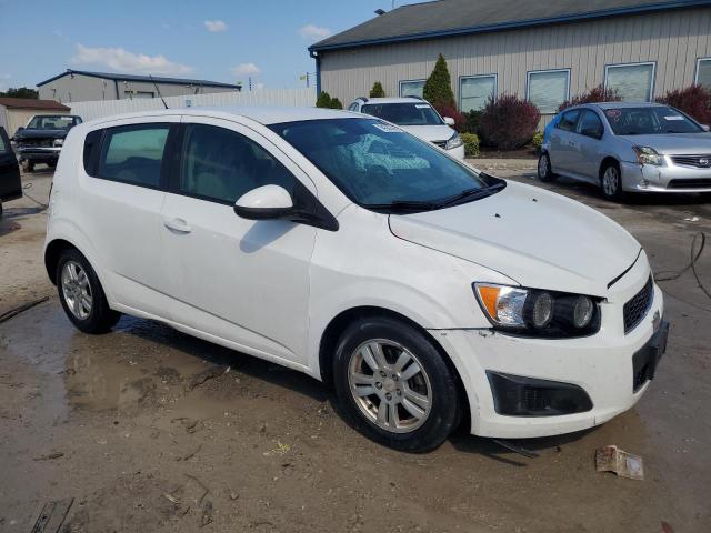 1G1JA6SH3C4144428 - 2012 CHEVROLET SONIC LS WHITE photo 4