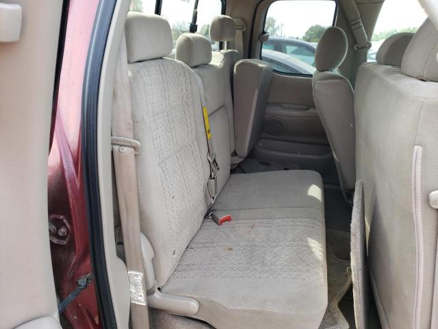 5TBBT44155S465638 - 2005 TOYOTA TUNDRA ACCESS CAB SR5 BURGUNDY photo 10
