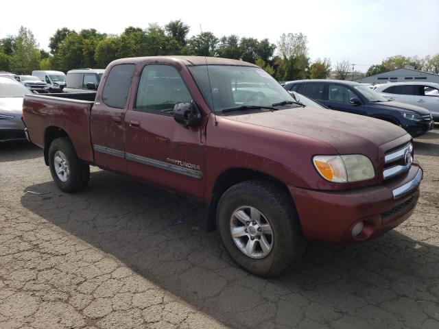 5TBBT44155S465638 - 2005 TOYOTA TUNDRA ACCESS CAB SR5 BURGUNDY photo 4