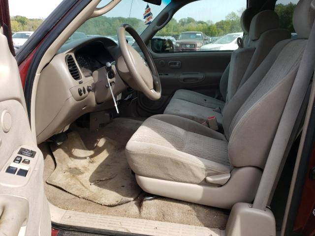 5TBBT44155S465638 - 2005 TOYOTA TUNDRA ACCESS CAB SR5 BURGUNDY photo 7