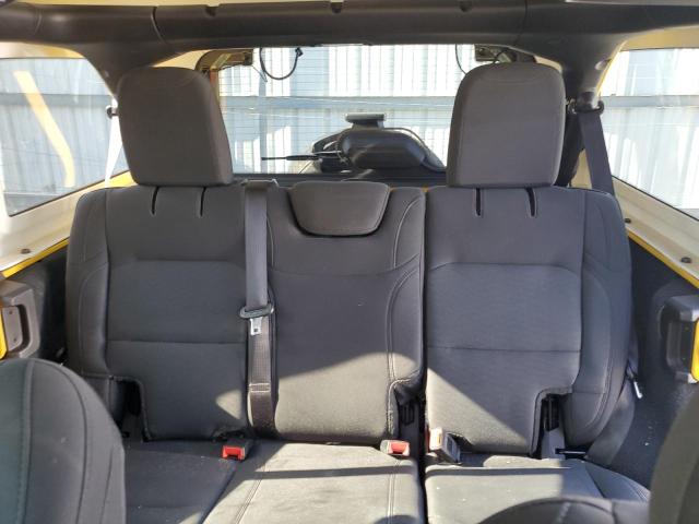 1C4HJXDG4KW616722 - 2019 JEEP WRANGLER U SPORT YELLOW photo 10