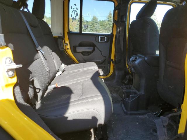 1C4HJXDG4KW616722 - 2019 JEEP WRANGLER U SPORT YELLOW photo 11