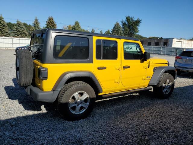 1C4HJXDG4KW616722 - 2019 JEEP WRANGLER U SPORT YELLOW photo 3