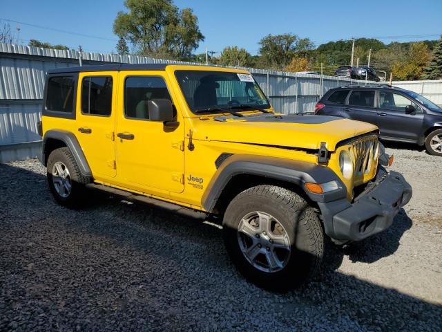 1C4HJXDG4KW616722 - 2019 JEEP WRANGLER U SPORT YELLOW photo 4