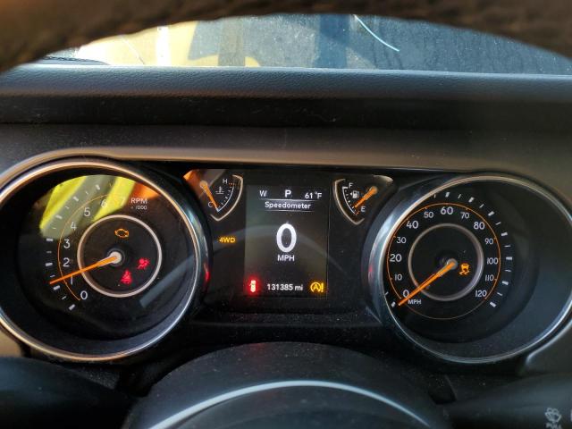 1C4HJXDG4KW616722 - 2019 JEEP WRANGLER U SPORT YELLOW photo 9