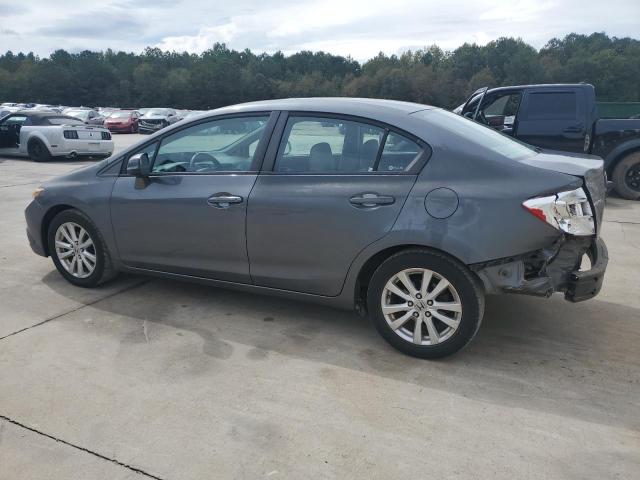 19XFB2F87CE351030 - 2012 HONDA CIVIC EX GRAY photo 2