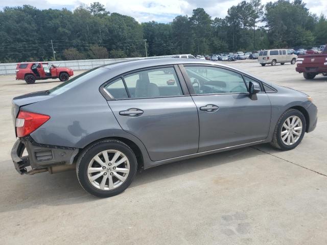 19XFB2F87CE351030 - 2012 HONDA CIVIC EX GRAY photo 3