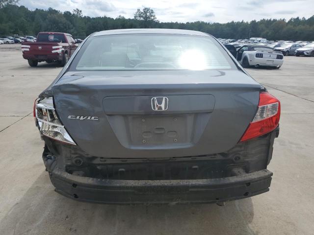 19XFB2F87CE351030 - 2012 HONDA CIVIC EX GRAY photo 6
