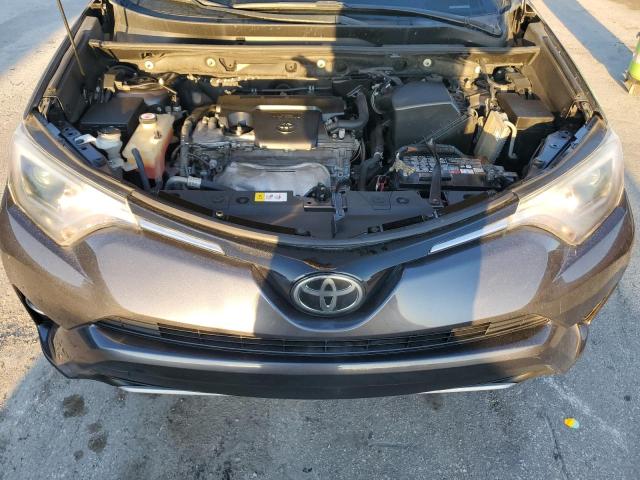 JTMWFREV4HJ133433 - 2017 TOYOTA RAV4 XLE GRAY photo 12