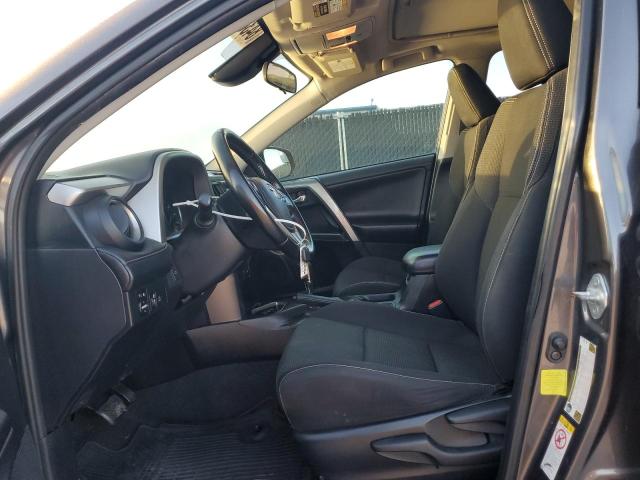 JTMWFREV4HJ133433 - 2017 TOYOTA RAV4 XLE GRAY photo 7