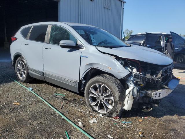 7FART6H82LE009966 - 2020 HONDA CR-V EXL SILVER photo 4