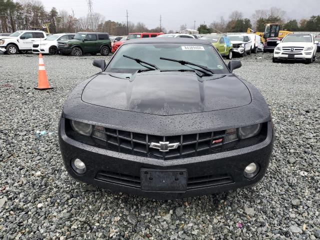 2G1FB3DD4B9187442 - 2011 CHEVROLET CAMARO LT BLACK photo 5