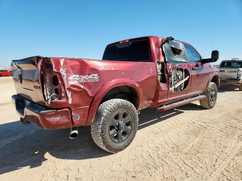 3C6UR5NL6JG213370 - 2018 RAM 2500 LARAMIE მუქწითელი ფოტო 3