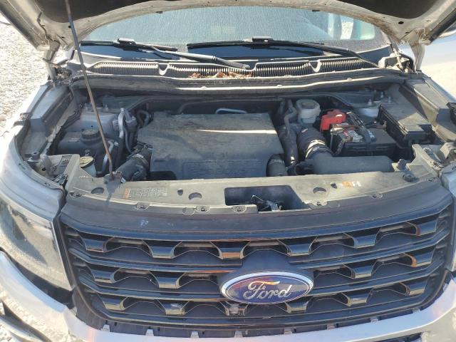 1FM5K8GT6HGA57719 - 2017 FORD EXPLORER SPORT Արծաթագույն լուսանկար 12