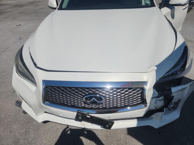 JN1BV7AP4EM670801 - 2014 INFINITI Q50 BASE WHITE photo 11