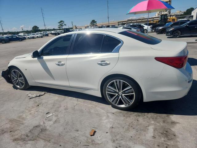 JN1BV7AP4EM670801 - 2014 INFINITI Q50 BASE WHITE photo 2