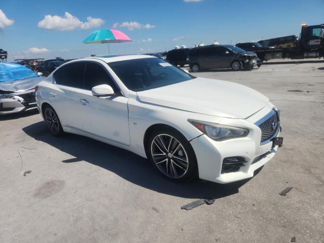 JN1BV7AP4EM670801 - 2014 INFINITI Q50 BASE WHITE photo 4