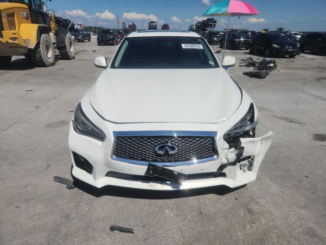 JN1BV7AP4EM670801 - 2014 INFINITI Q50 BASE WHITE photo 5