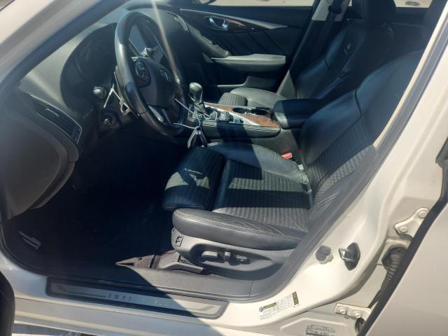 JN1BV7AP4EM670801 - 2014 INFINITI Q50 BASE WHITE photo 7