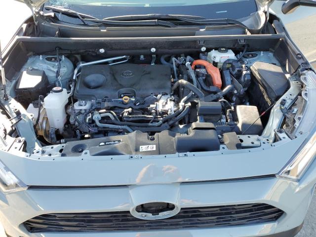2T3R6RFV6MW019408 - 2021 TOYOTA RAV4 XLE GRAY photo 12