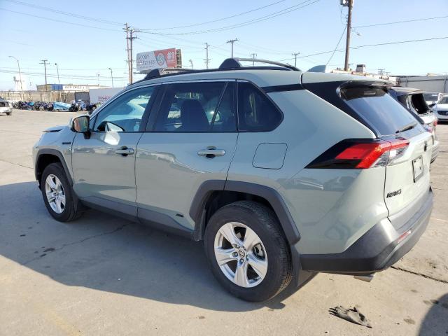 2T3R6RFV6MW019408 - 2021 TOYOTA RAV4 XLE GRAY photo 2