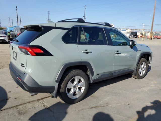 2T3R6RFV6MW019408 - 2021 TOYOTA RAV4 XLE GRAY photo 3
