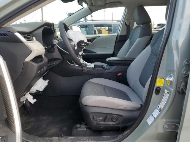 2T3R6RFV6MW019408 - 2021 TOYOTA RAV4 XLE GRAY photo 7