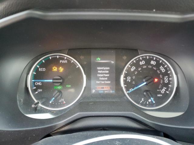 2T3R6RFV6MW019408 - 2021 TOYOTA RAV4 XLE GRAY photo 9