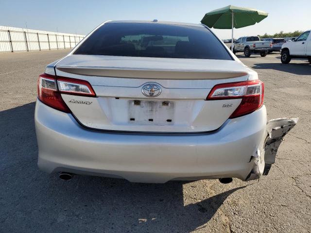 4T1BK1FK7CU018411 - 2012 TOYOTA CAMRY SE ვერცხლისფერი ფოტო 6
