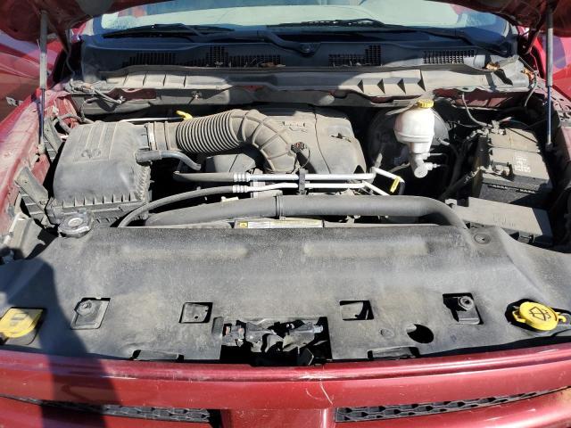 1C6RD7GT0CS214264 - 2012 DODGE RAM 1500 SLT 栗色 照片 11