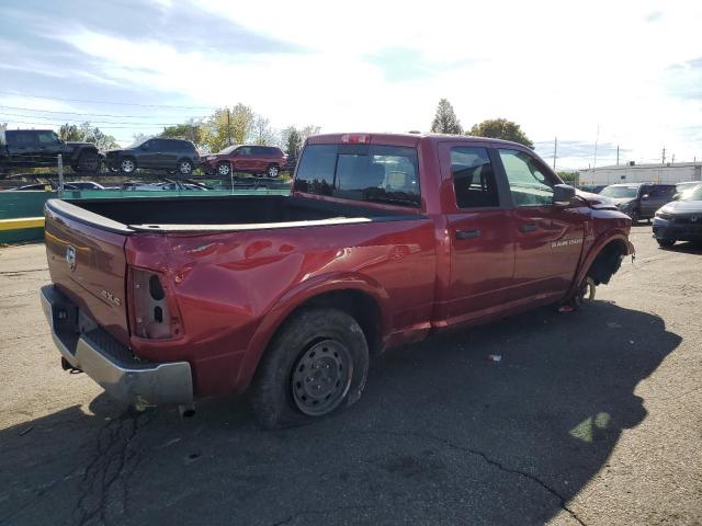 1C6RD7GT0CS214264 - 2012 DODGE RAM 1500 SLT 栗色 照片 3