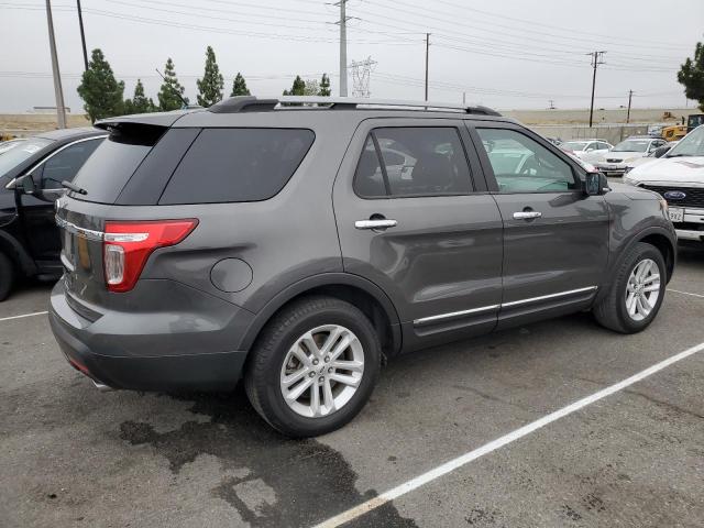 1FM5K7D85FGA14626 - 2015 FORD EXPLORER XLT CHARCOAL photo 3