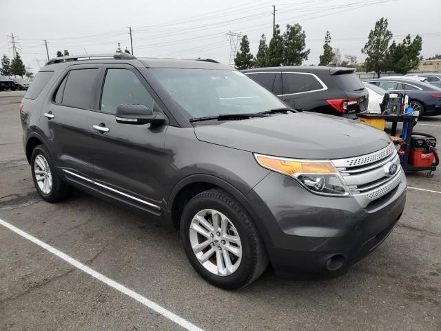 1FM5K7D85FGA14626 - 2015 FORD EXPLORER XLT CHARCOAL photo 4