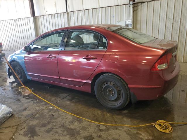 2HGFA16539H534684 - 2009 HONDA CIVIC LX MAROON photo 2