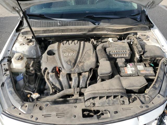 5XXGR4A74FG384816 - 2015 KIA OPTIMA SX WHITE photo 11