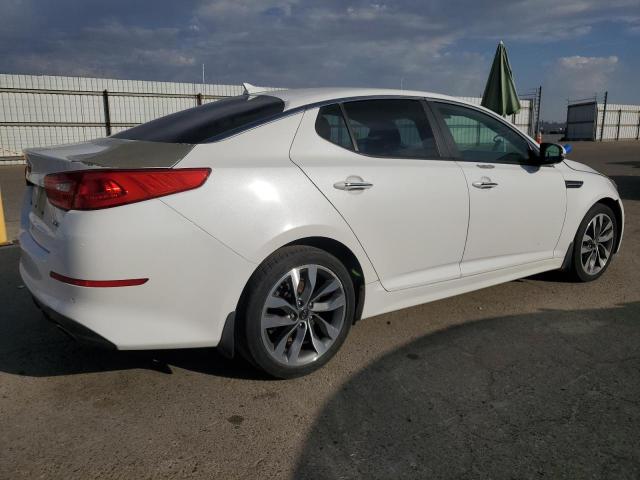 5XXGR4A74FG384816 - 2015 KIA OPTIMA SX WHITE photo 3
