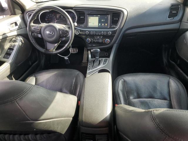 5XXGR4A74FG384816 - 2015 KIA OPTIMA SX WHITE photo 8