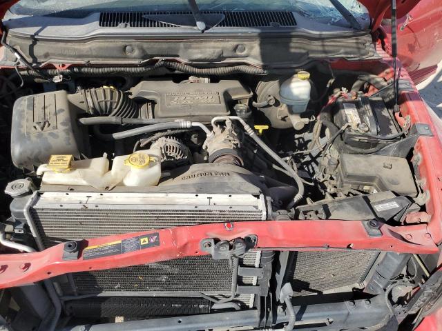 1D7HA18D05S282056 - 2005 DODGE RAM 1500 ST RED photo 11