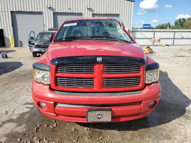 1D7HA18D05S282056 - 2005 DODGE RAM 1500 ST RED photo 5