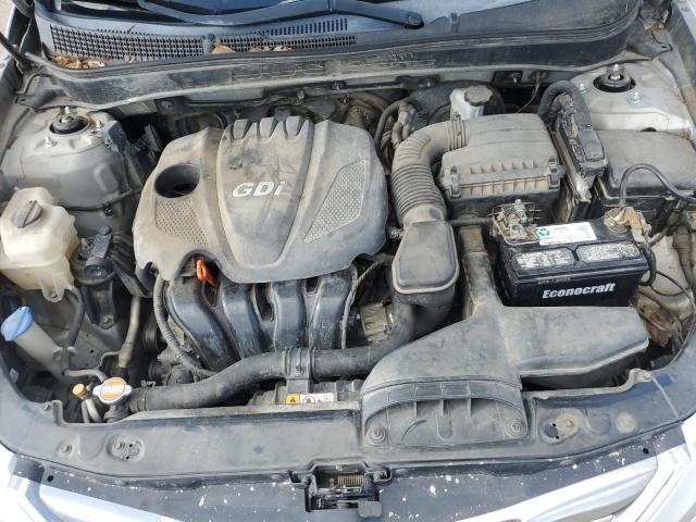 5NPEC4ACXCH426363 - 2012 HYUNDAI SONATA SE SILVER photo 11