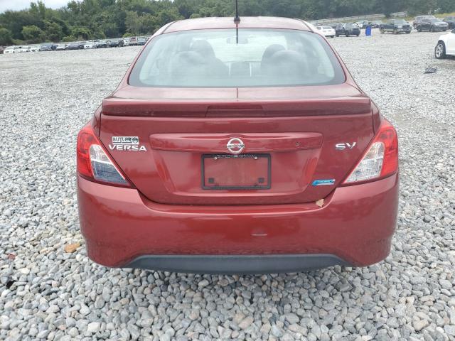 3N1CN7AP1GL829081 - 2016 NISSAN VERSA S RED photo 6